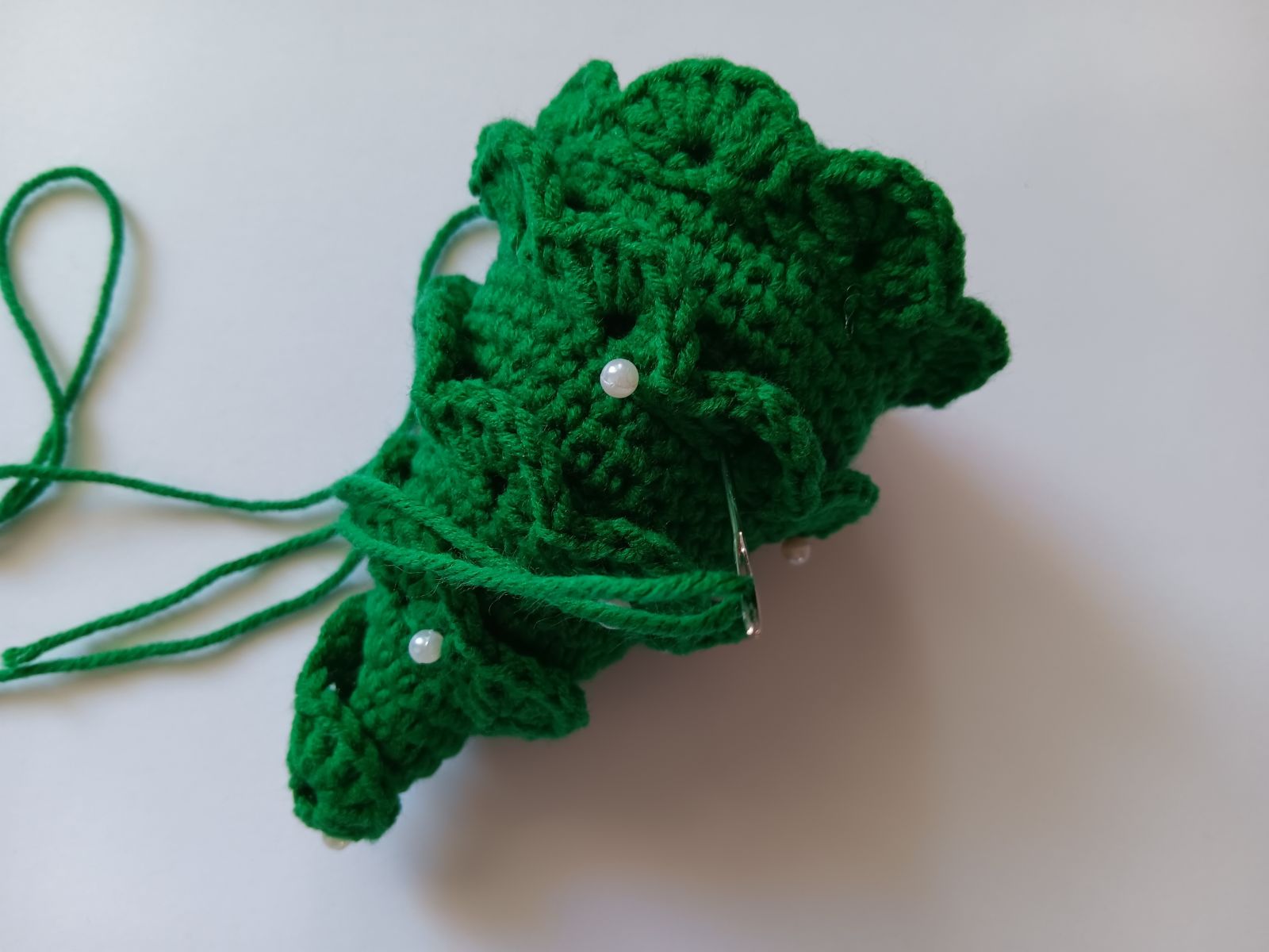 Blog-Inhaltsbild für 'Tannenbaum häkeln. Kostenlose Anleitung'