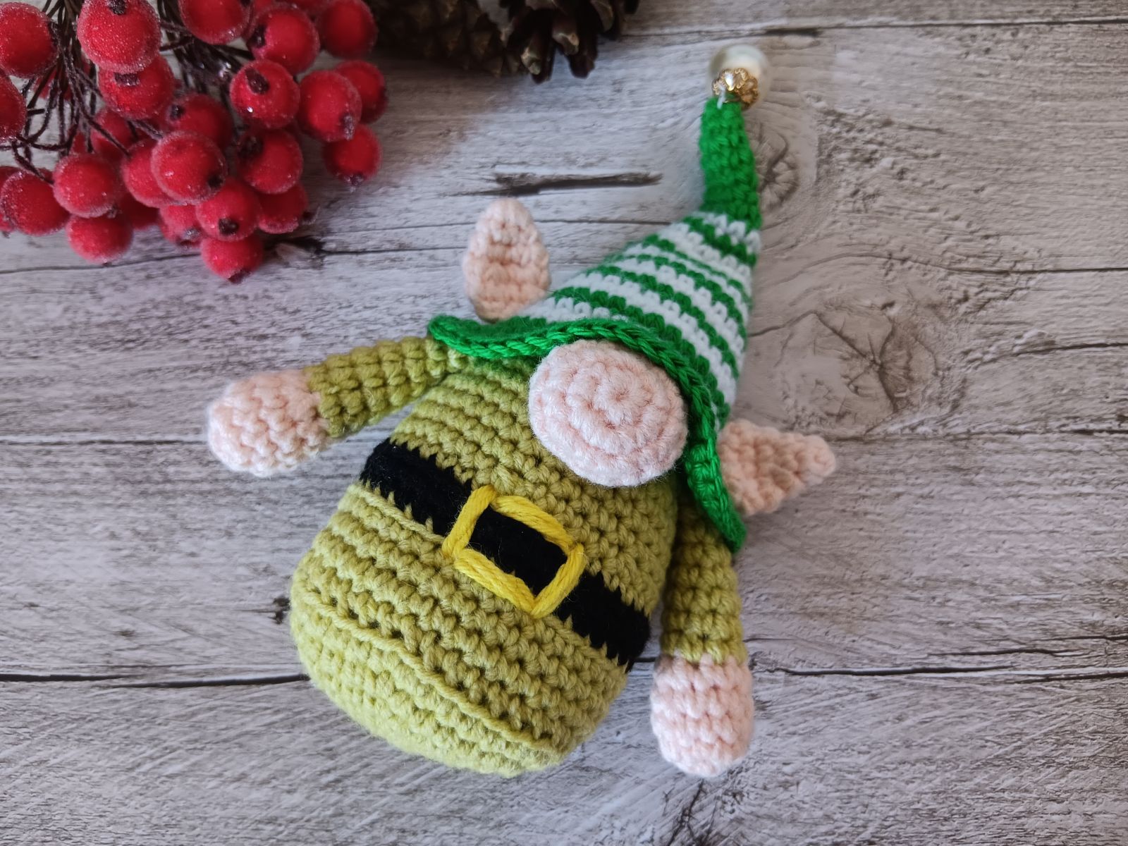 Blog-Inhaltsbild für 'Wichtel häkeln. Kostenlose Anleitung'