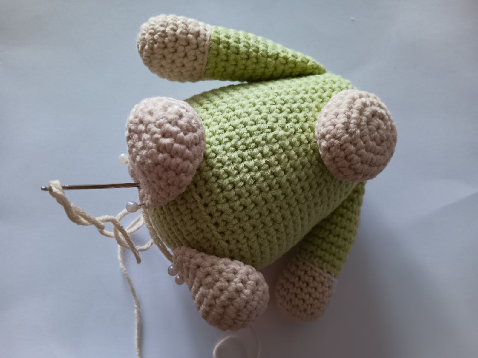 Blog-Inhaltsbild für 'Wichtel häkeln. Kostenlose Häkelanleitung für Karottenwichtel'