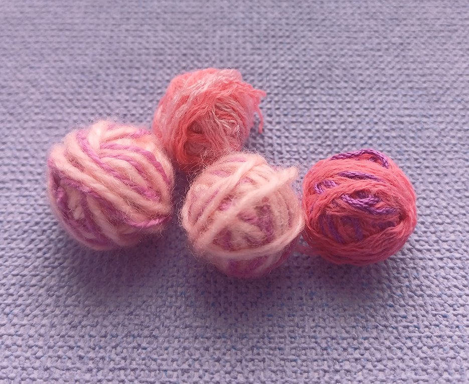 Blog-Inhaltsbild für 'Ein Schaf aus Garnknäuel'