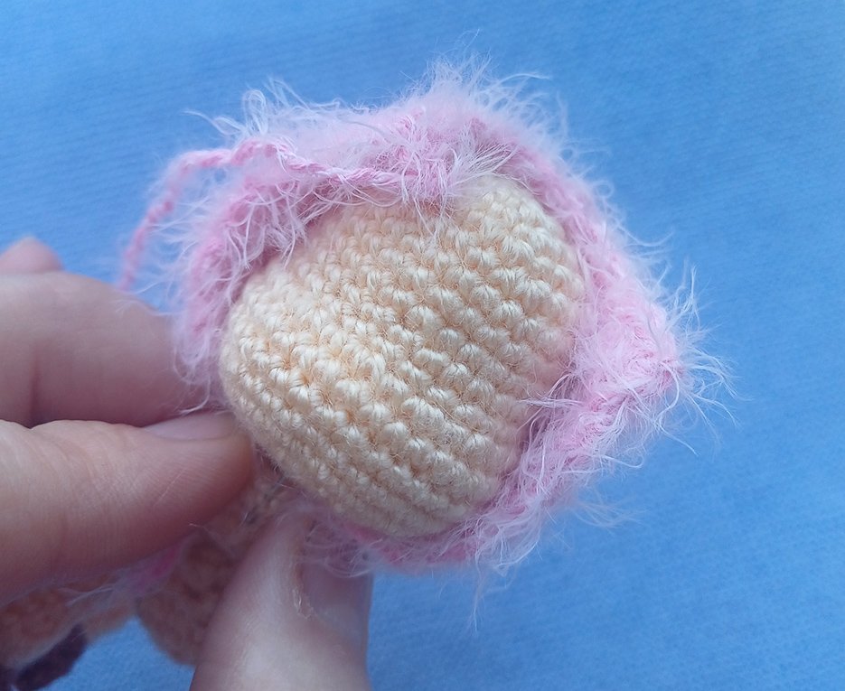 Blog-Inhaltsbild für 'Ein Schaf aus Garnknäuel'