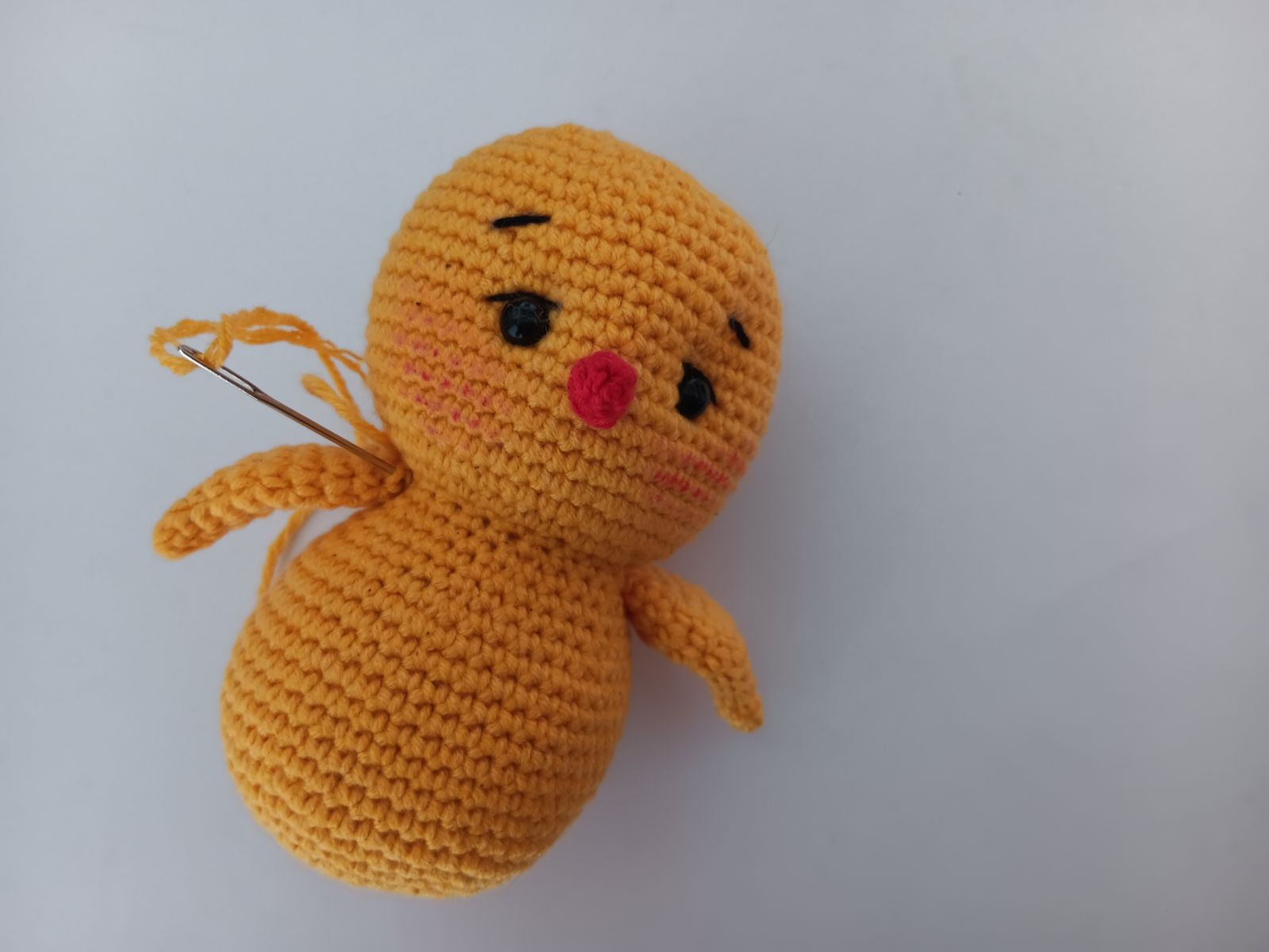 Blog-Inhaltsbild für 'Ente häkeln. Kostenlose Häkelanleitung'