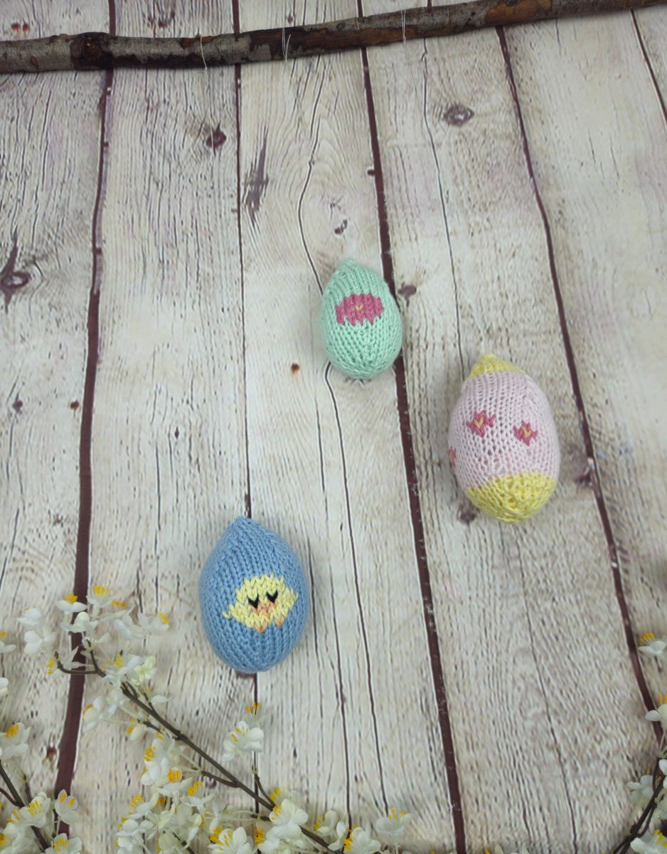 Blog-Inhaltsbild für 'DIY Ostereier stricken – kostenlose Strickanleitung'