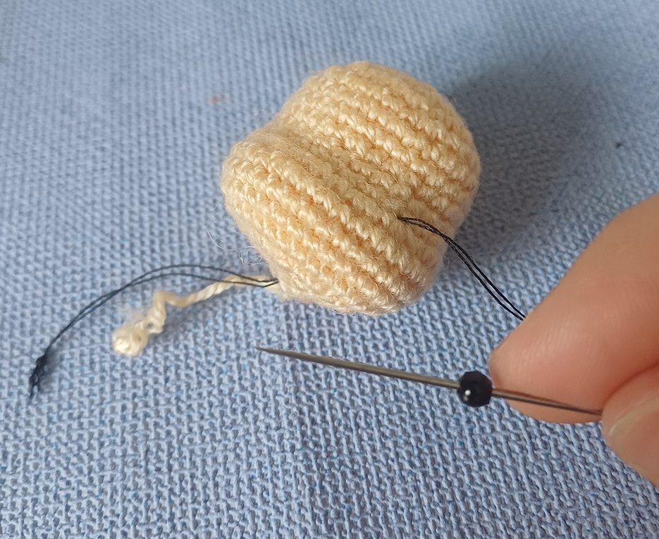 Blog-Inhaltsbild für 'Ein Schaf aus Garnknäuel'