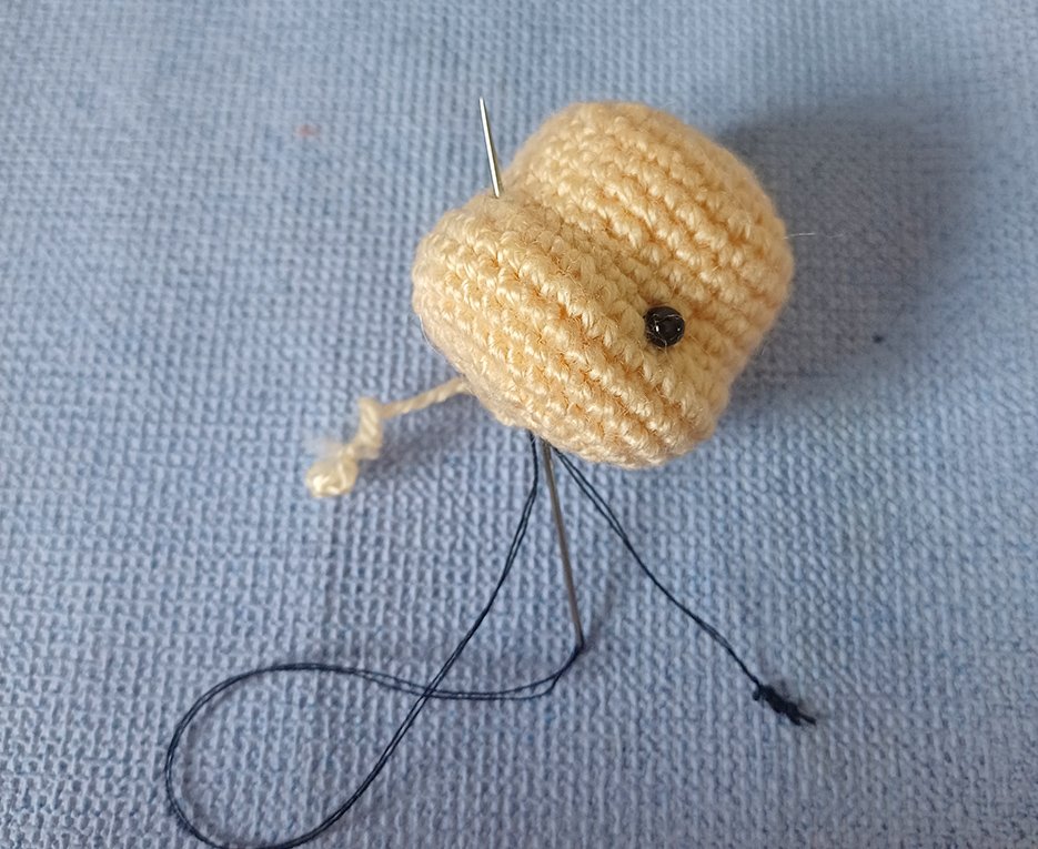 Blog-Inhaltsbild für 'Ein Schaf aus Garnknäuel'