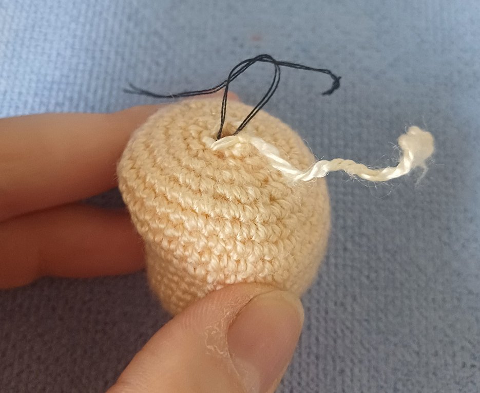 Blog-Inhaltsbild für 'Ein Schaf aus Garnknäuel'