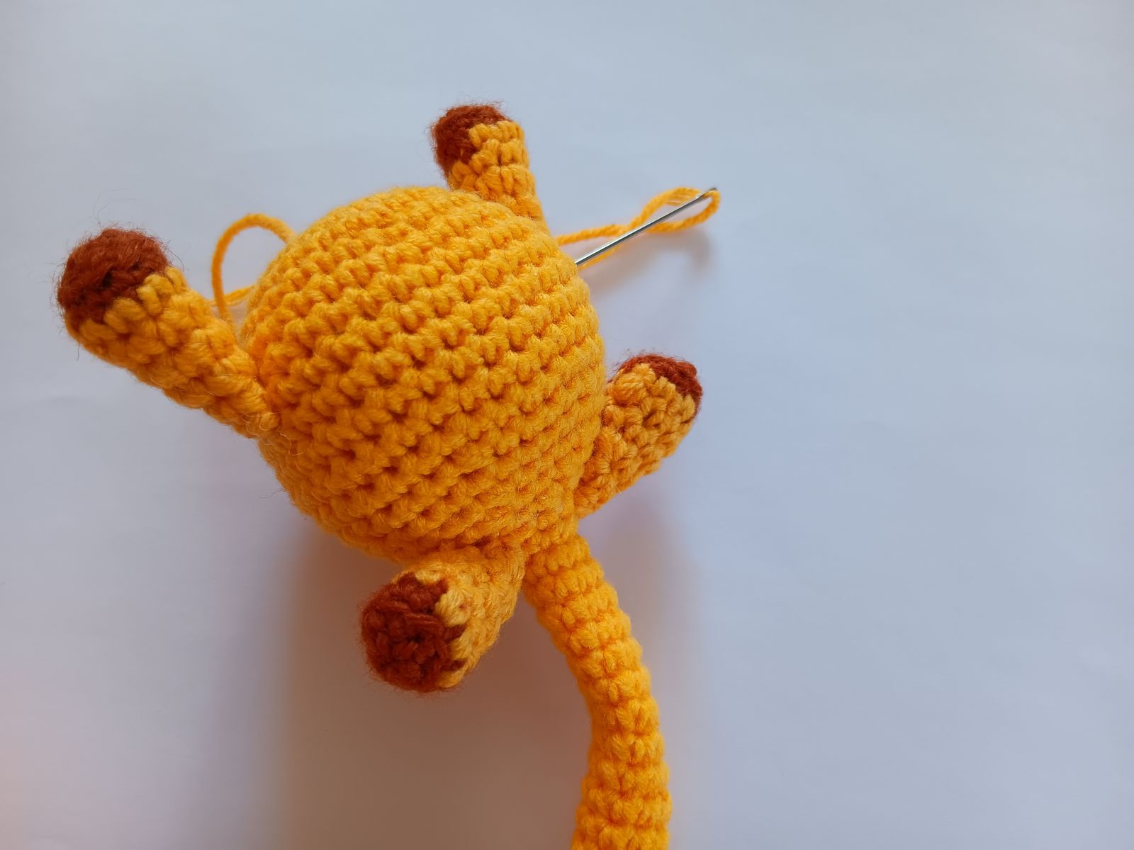 Blog-Inhaltsbild für 'Giraffe häkeln. Kostenlose Häkelanleitung'