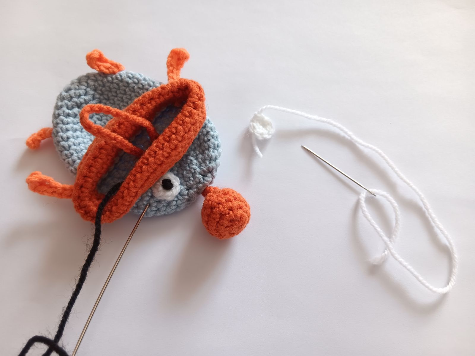 Blog-Inhaltsbild für 'Schlüsseltasche häkeln. Kostenlose Anleitung'