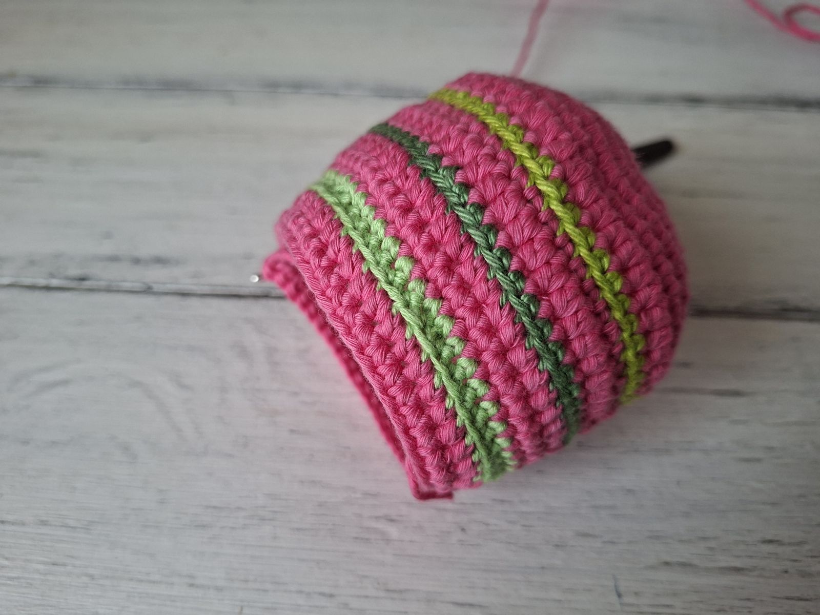 Blog content image for 'Free Crochet Pattern for Hatching Frog Amigurumi'