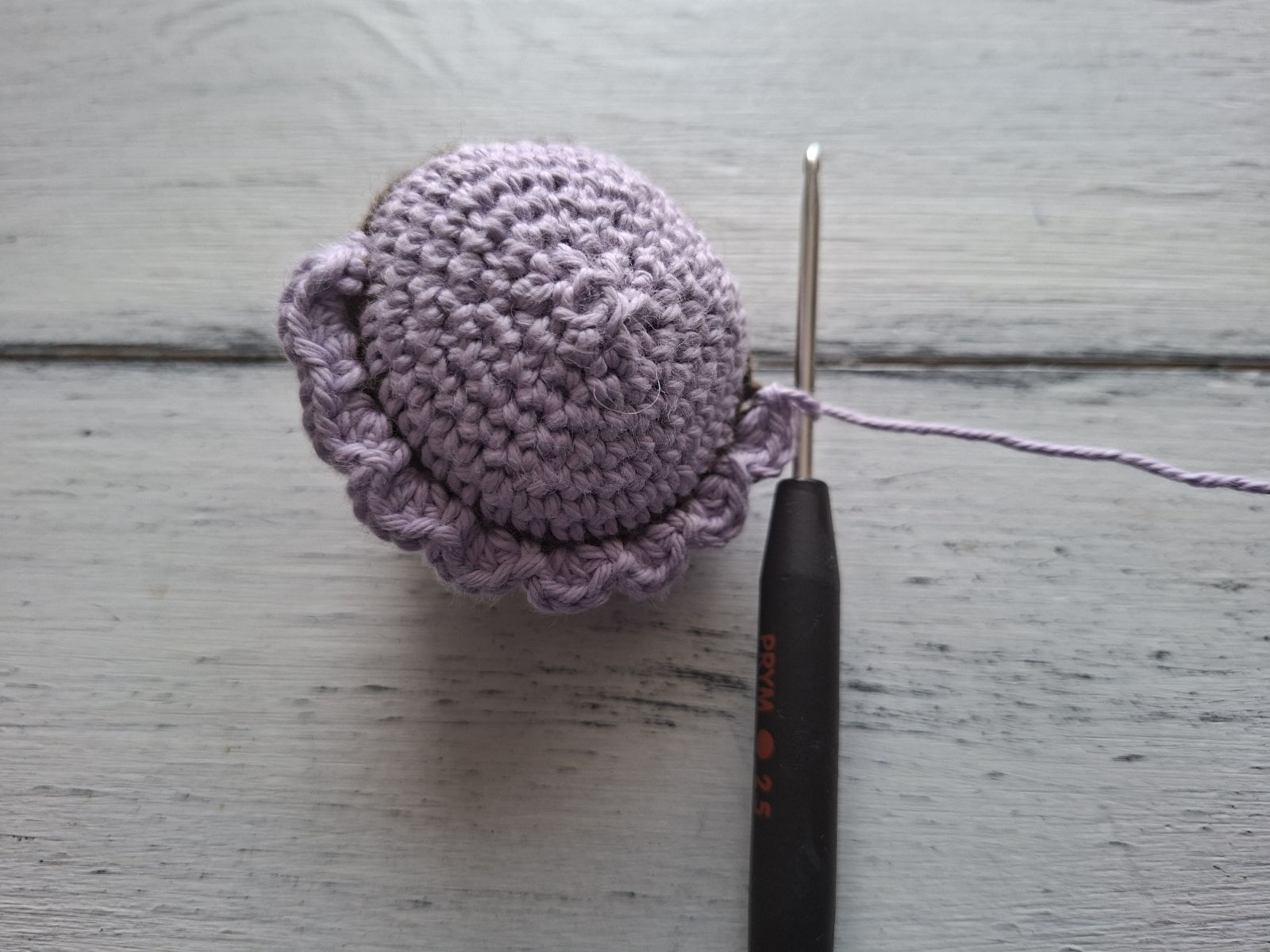 Blog-Inhaltsbild für 'Cupcake Häkelanleitung'