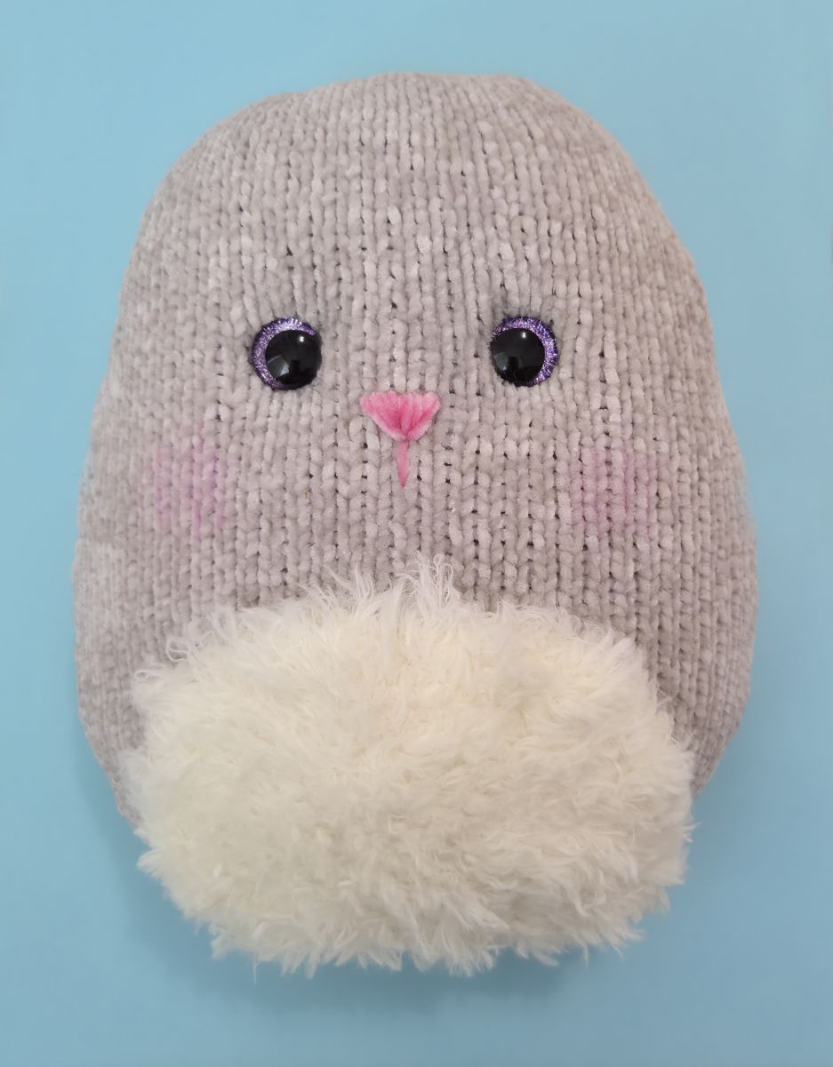 Blog-Inhaltsbild für 'Niedliches Mauskissen stricken'