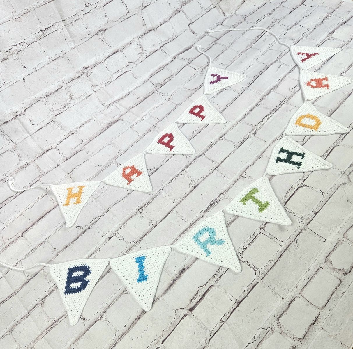 Blog content image for 'Free Crochet Pattern for a Happy Birthday Banner'