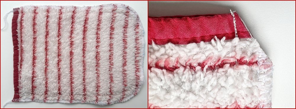 Blog-Inhaltsbild für 'Aus Alt mach Neu: Waschhandschuhe aus altem Bademantel nähen'