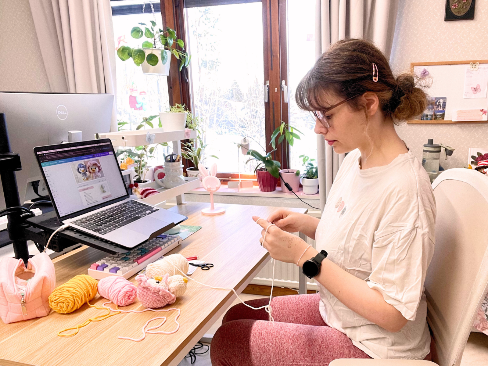 Blog-Inhaltsbild für 'Ein Blick hinter die Kulissen: Wie entsteht eigentlich eine Häkelanleitung?'