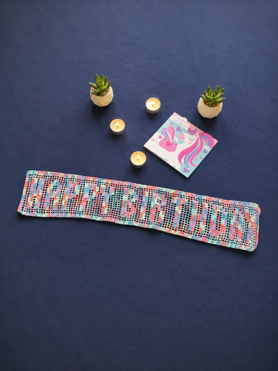 Blog content image for 'Crochet a this cute Birthday Table Decoration – Free Pattern'