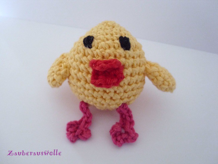 Blog-Inhaltsbild für 'Osterei Küken häkeln - DIY-kostenlose Anleitung'