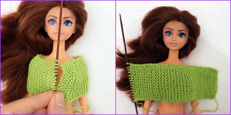 Blog-Inhaltsbild für 'Stricken mit Kindern: Kinderleichte Puppenmode für Strickanfänger'