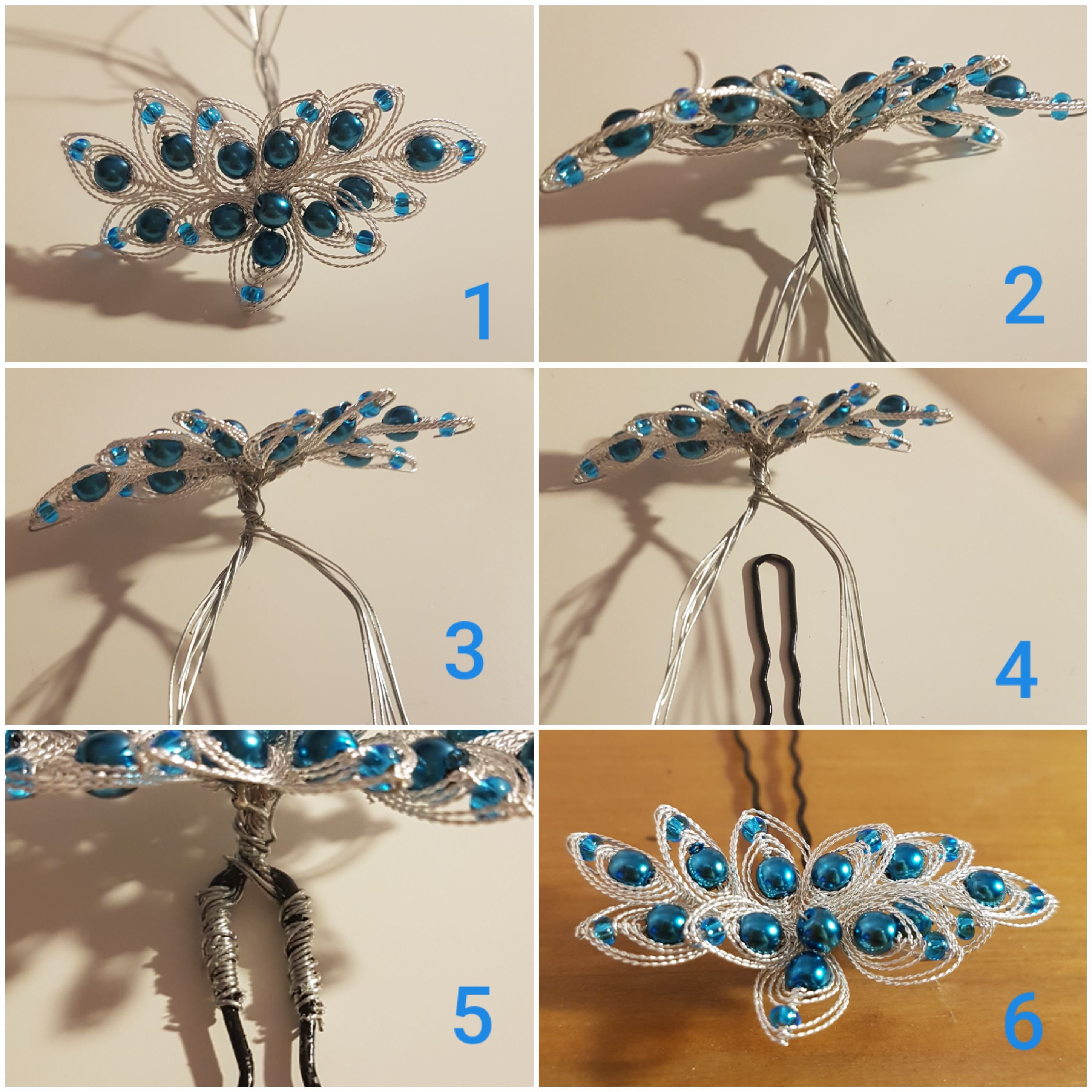 Blog-Inhaltsbild für 'Haarstecker "Lagoon"'