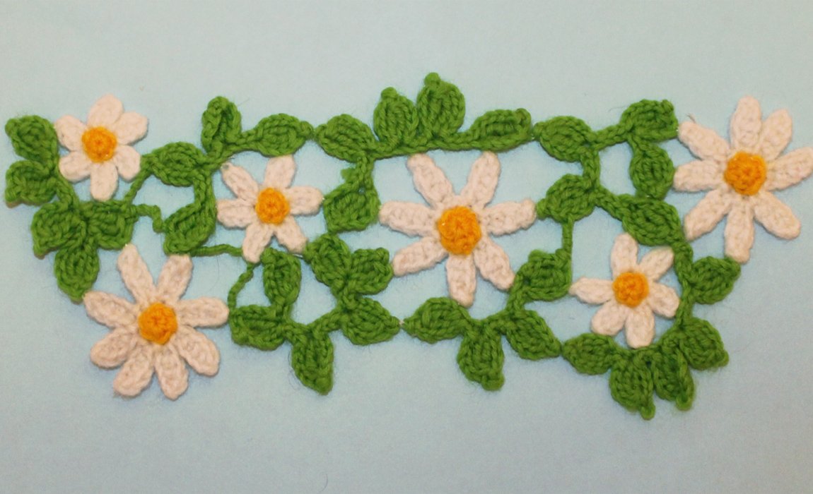 Blog content image for 'Чехол на чашку "Ромашки и букашки". Часть 1.'