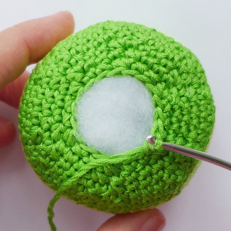 Blog-Inhaltsbild für 'Spielball für Kinder ... Zielwerfen, Büchsenwerfen usw. -  Gratis Häkelanleitung'