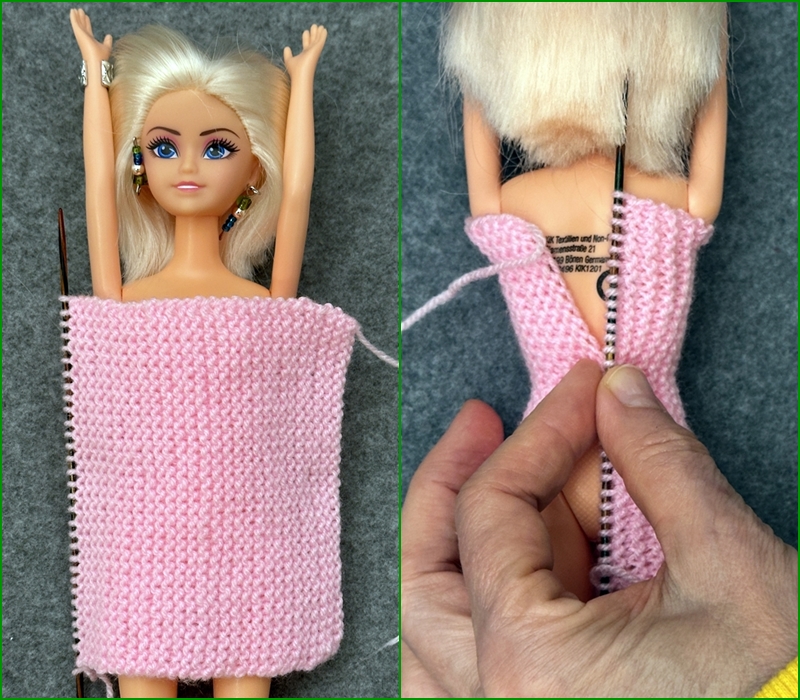 Blog-Inhaltsbild für 'Teil 2: Neue Strickmode für eure Puppen'