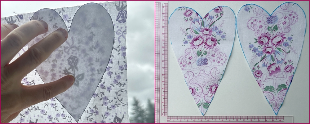 Blog-Inhaltsbild für 'Lavendel-Serie Teil 2: Lavendel-Herzen in verschiedenen Varianten nähen'