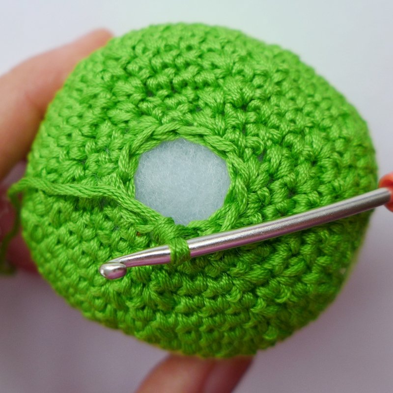 Blog-Inhaltsbild für 'Spielball für Kinder ... Zielwerfen, Büchsenwerfen usw. -  Gratis Häkelanleitung'