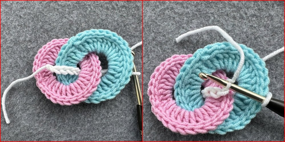 Blog-Inhaltsbild für 'Schlüsselanhänger aus Wollresten - Häkelanleitung auch für Häkelanfänger'