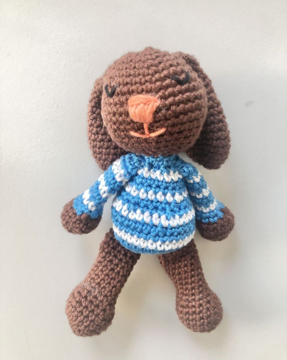 Blog-Inhaltsbild für 'Häkelanleitung Hase'