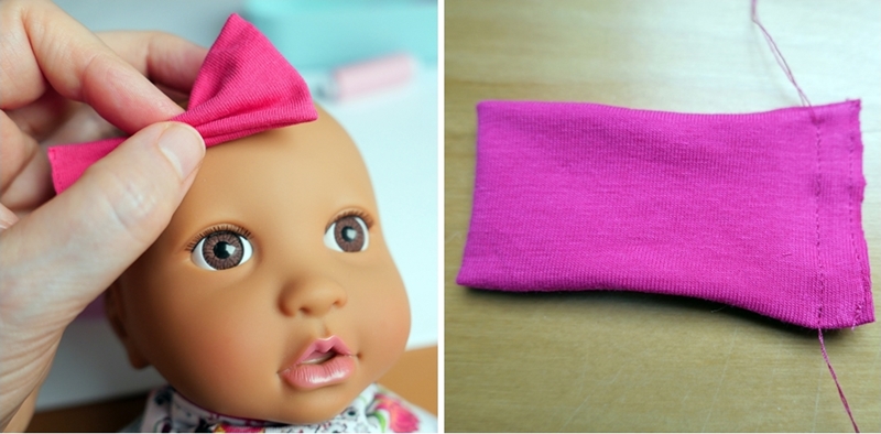 Blog-Inhaltsbild für 'Teil 1 - Meine ersten selbst genähten Puppensachen'