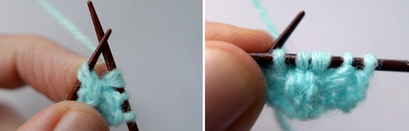 Blog-Inhaltsbild für 'Schal und Mütze für kleine Modepuppen - Kostenlose Strickanleitung'