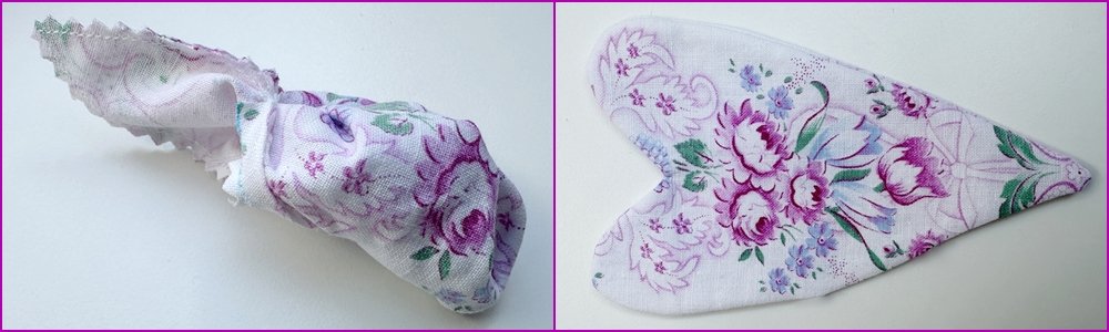 Blog-Inhaltsbild für 'Lavendel-Serie Teil 2: Lavendel-Herzen in verschiedenen Varianten nähen'