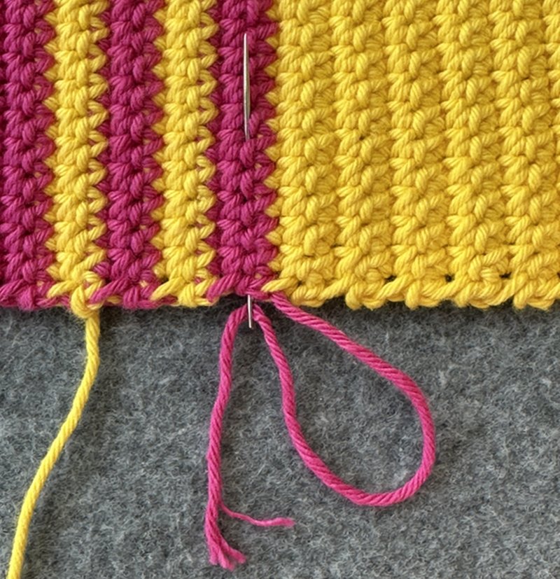 Blog-Inhaltsbild für 'Topflappen häkeln für Anfänger'