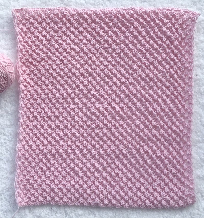 Blog-Inhaltsbild für 'Gratis Strickanleitung Decke im Röschenmuster'