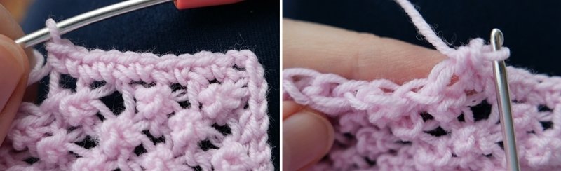 Blog-Inhaltsbild für 'Gratis Strickanleitung Decke im Röschenmuster'