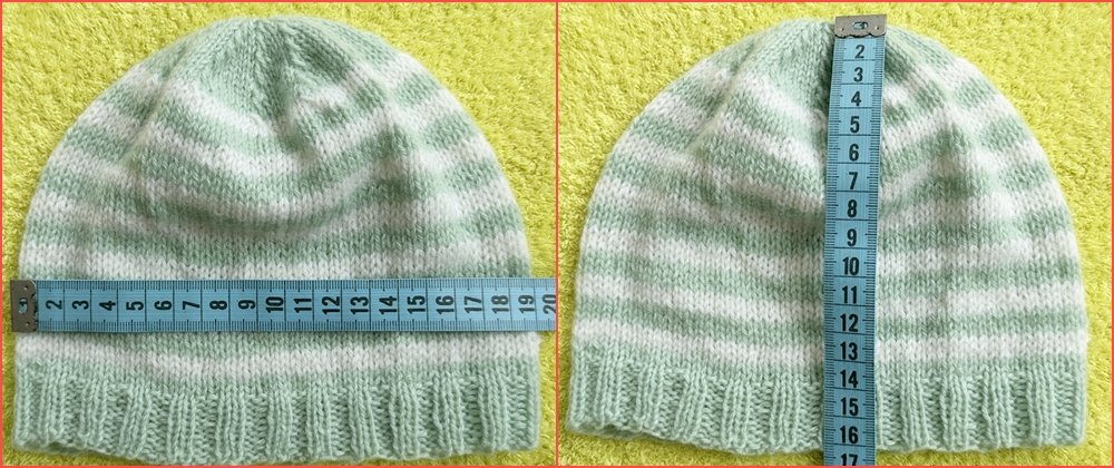 Blog-Inhaltsbild für 'Strickanleitung Babymützen in zeitlosem Design'