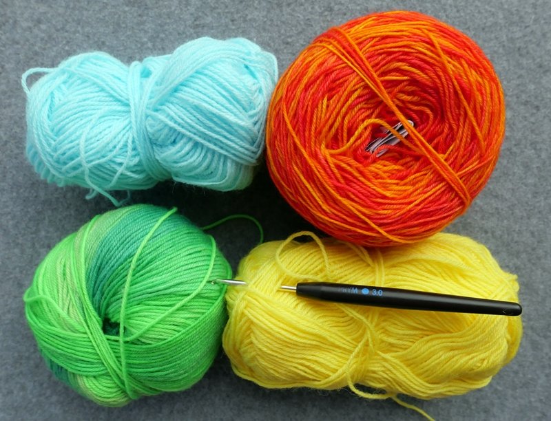 Blog-Inhaltsbild für 'Geniales Häkelmuster von innen nach außen - Kostenlose Häkelanleitung für Tasche'