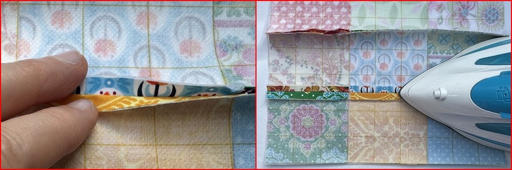 Blog-Inhaltsbild für 'Kindertasche im Patchwork-Style - Kostenlose Nähanleitung'
