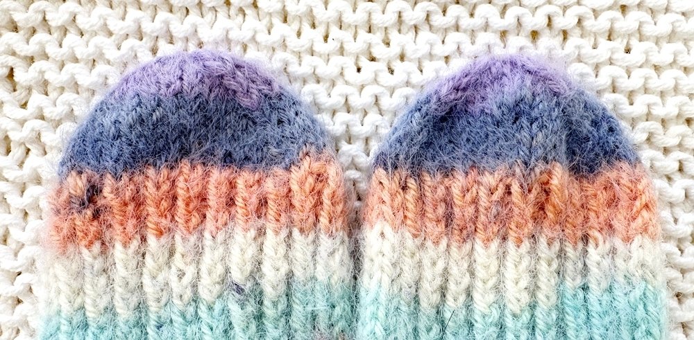 Blog-Inhaltsbild für 'Strickanleitung für Babysöckchen in 3 Größen'