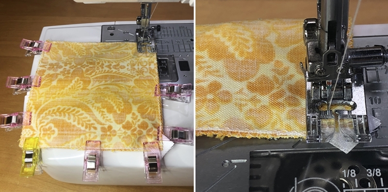 Blog-Inhaltsbild für 'Für Nähanfänger: Praktische Nähgewichte aus Stoffresten selber machen'