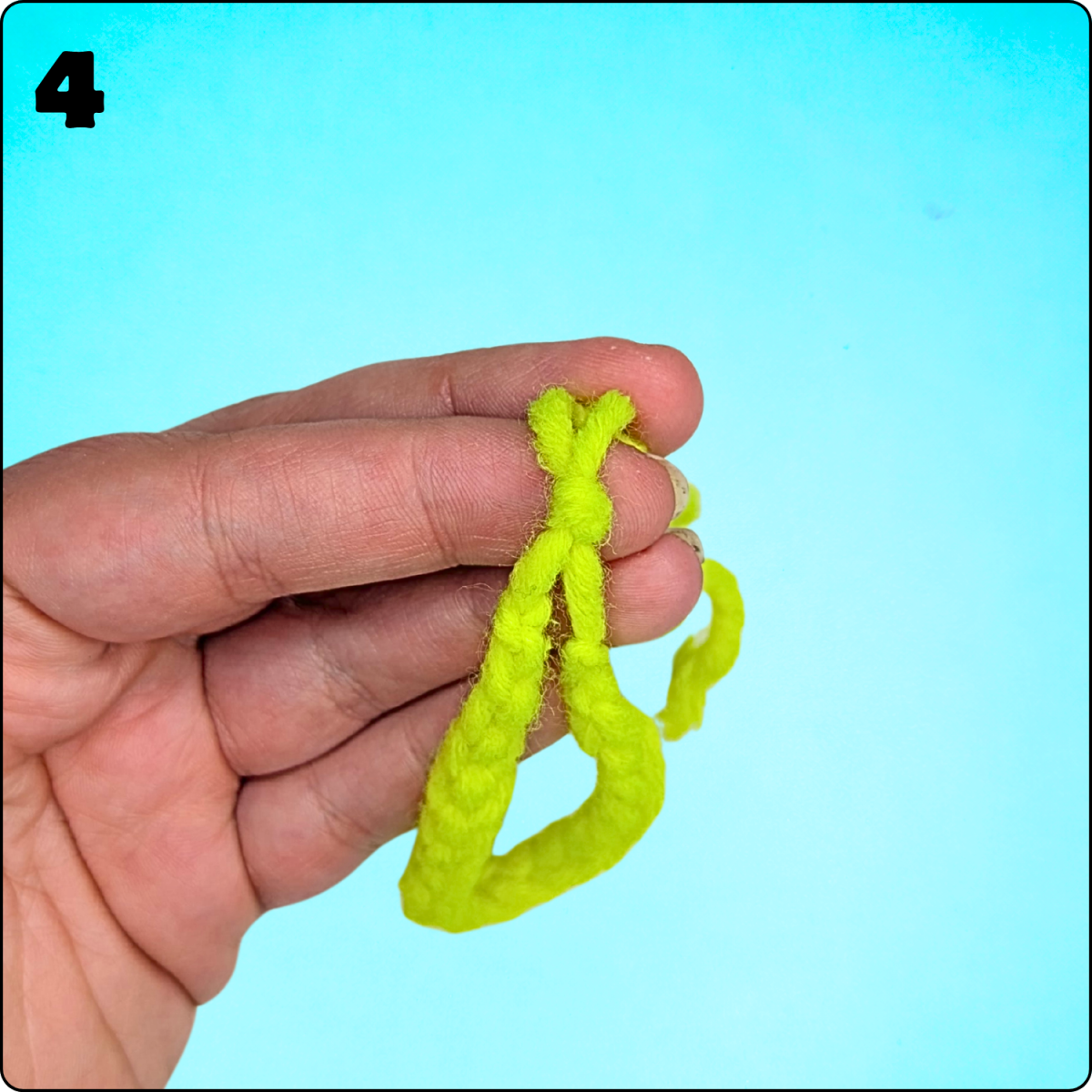 Blog-Inhaltsbild für '🧶 Häkeln für Kinder – Teil 1: Die ersten Schritte'