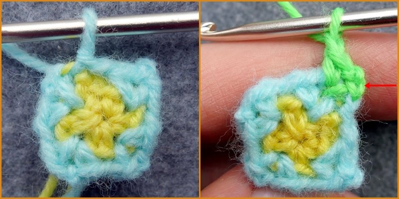 Blog-Inhaltsbild für 'Geniales Häkelmuster von innen nach außen - Kostenlose Häkelanleitung für Tasche'