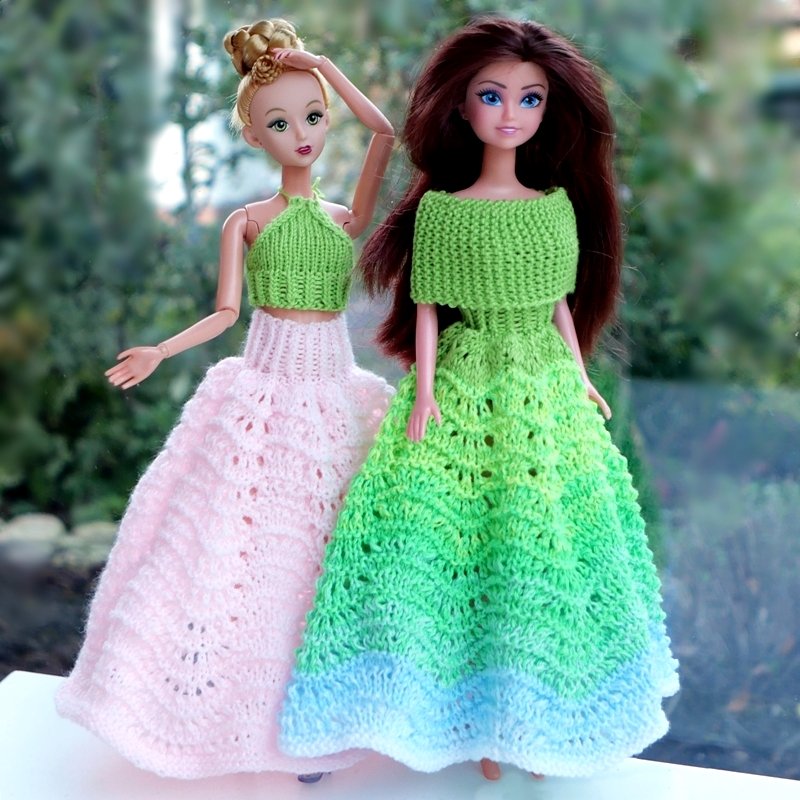 Blog-Inhaltsbild für 'Stricken mit Kindern: Kinderleichte Puppenmode für Strickanfänger'