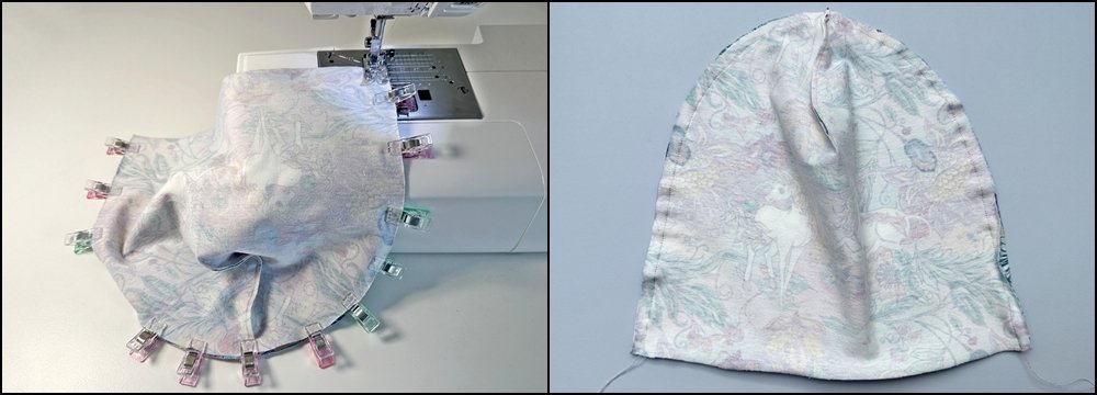 Blog-Inhaltsbild für 'Mütze und Halswärmer nähen - Schritt-für-Schritt-Nähanleitung'