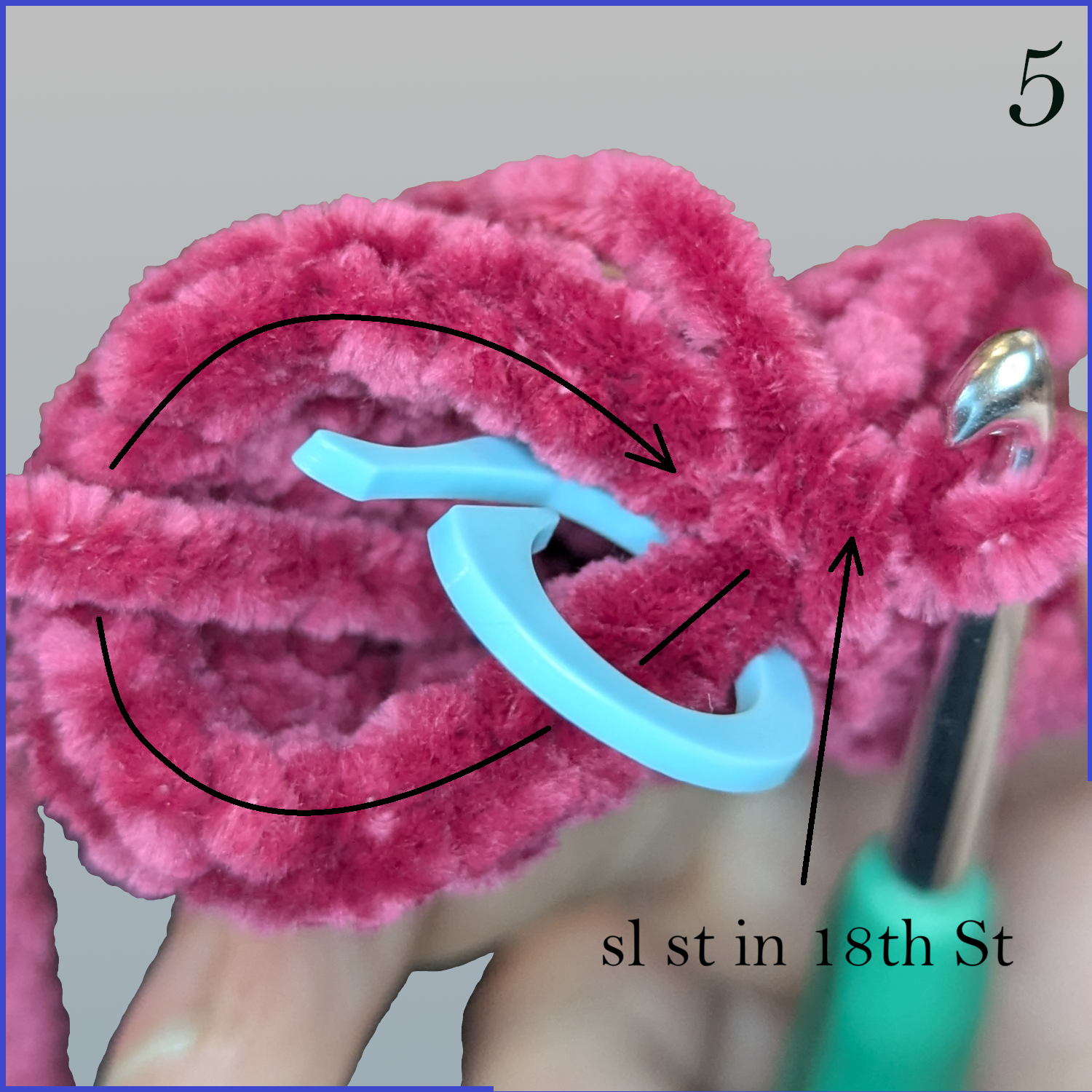 Blog content image for 'Free Crochet Pattern Little Cuddly Heart'