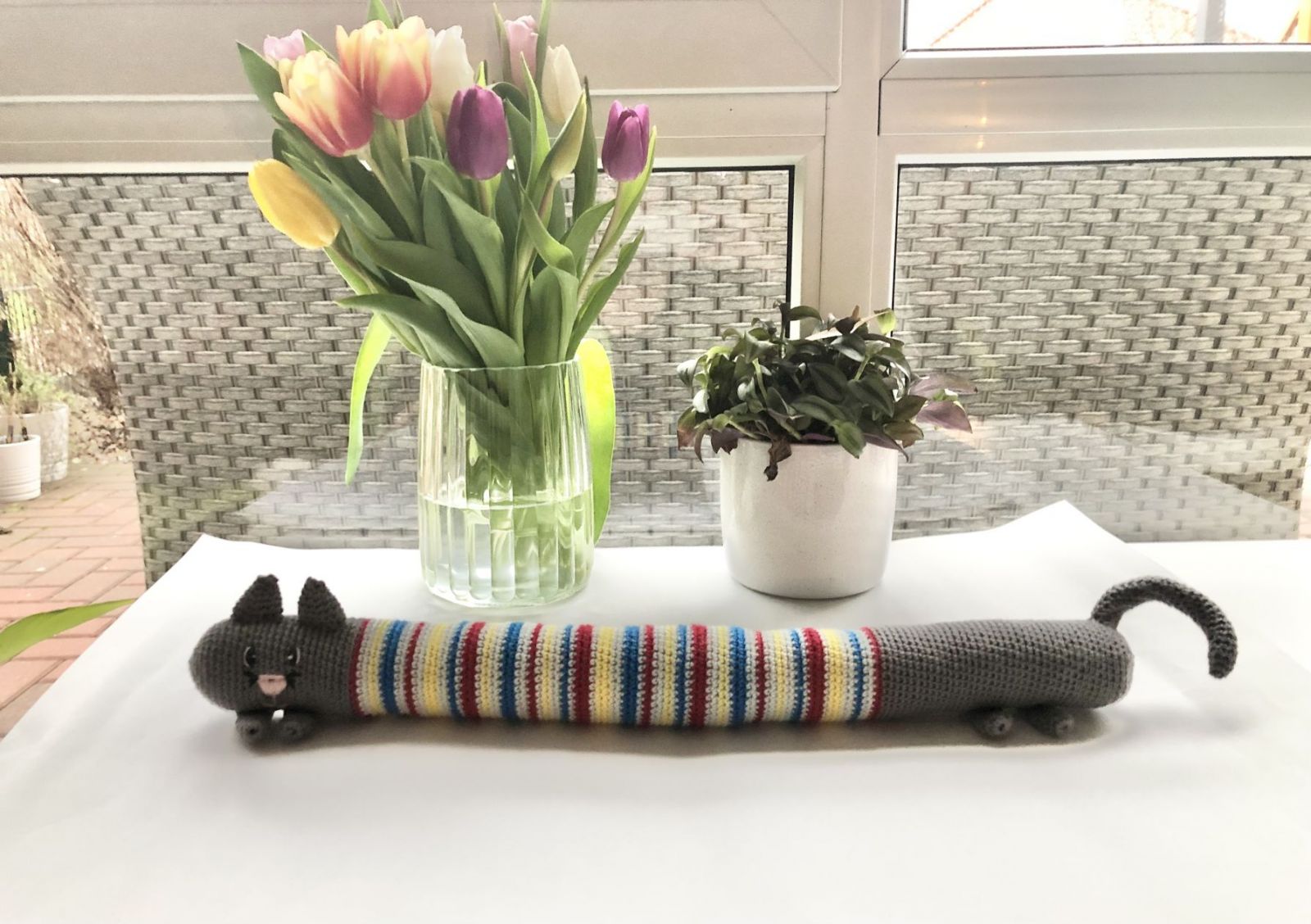 Blog-Inhaltsbild für 'Kostenlose Häkelanleitung Katze'