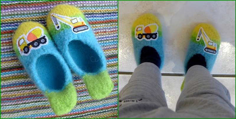 Blog-Inhaltsbild für 'Basteln mit Kindern: Spielbälle aus Filzwollresten fertigen'