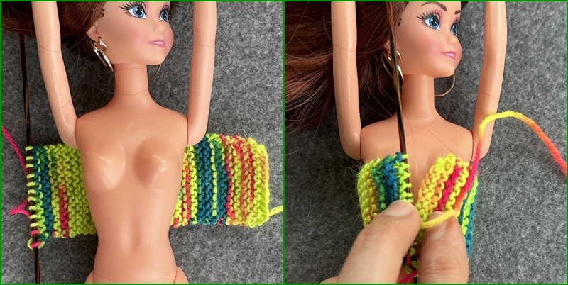 Blog-Inhaltsbild für 'Teil 2: Neue Strickmode für eure Puppen'