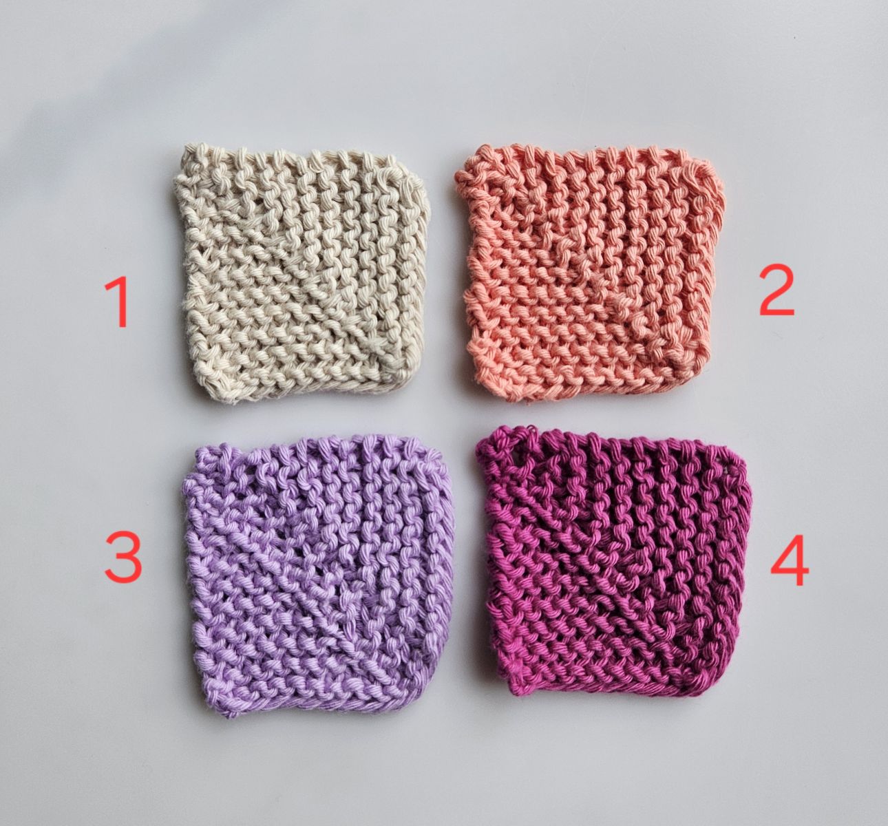 Blog content image for 'Mitred Squares, how to knit this technique and what is it used for?'