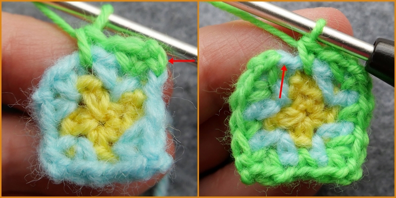 Blog-Inhaltsbild für 'Geniales Häkelmuster von innen nach außen - Kostenlose Häkelanleitung für Tasche'